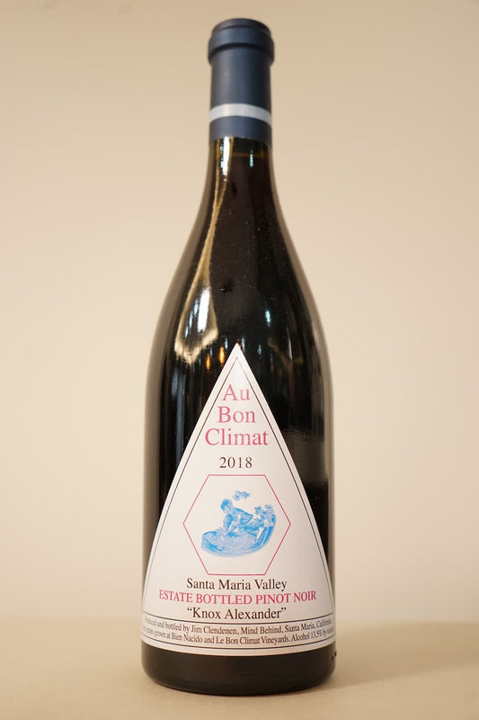 2020 オー・ボン・クリマ ピノ・ノワール ノックス・アレキサンダー サンタ・マリア・ヴァレー